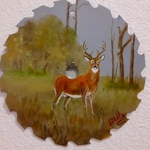 Handpainted Circular Saw Blade